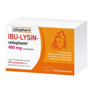 IBU-LYSIN ratiopharm 400 mg Filmtabletten