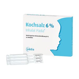 Pädia Kochsalz 6 % Inhalat Ampullen