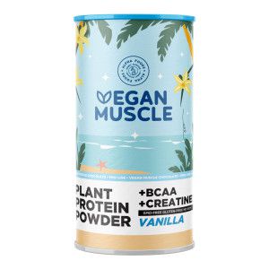 Vegan Muscle Protein Pulver Vanille