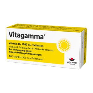 Vitagamma Vitamin D3 1.000 I.E. Tabletten