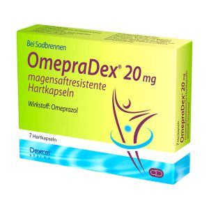 OmepraDex 20 mg Magensaftresistente Hartkapseln