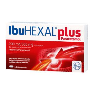 IbuHEXAL plus Paracetamol 200 mg/500 mg Filmtabletten