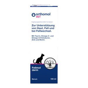 Orthomol VET Felimol derm Serum für Katzen