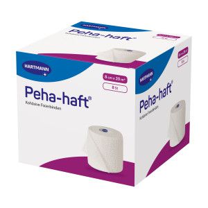 Peha-haft Fixierbinde latexfrei 8 cm x 20 m