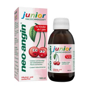 Neo-Angin Junior Halsschmerzsaft