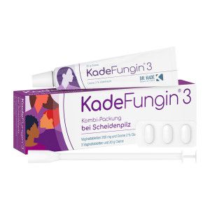 KadeFungin 3 Kombi-Packung 20 g Creme + 3 Vaginaltabletten