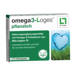 Omega 3-Loges pflanzlich Kapseln