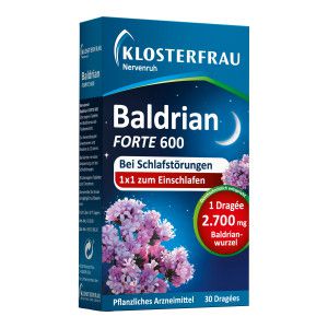 Klosterfrau Baldrian Forte 600 Nervenruh