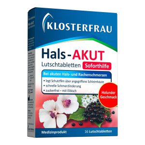 Klosterfrau Hals-AKUT Lutschtabletten