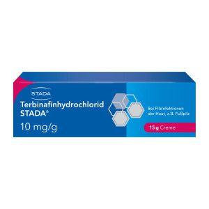 Terbinafin Hydrochlorid Stada 10mg/g Creme