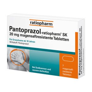 Pantoprazol-ratiopharm SK 20 mg