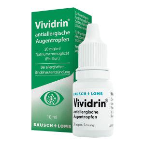 Vividrin antiallergische Augentropfen