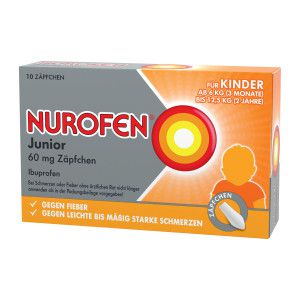 Nurofen Junior 60 mg Zäpfchen