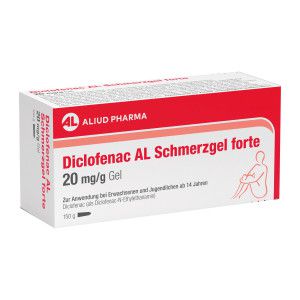 Diclofenac AL Schmerzgel forte 20 mg/g Gel