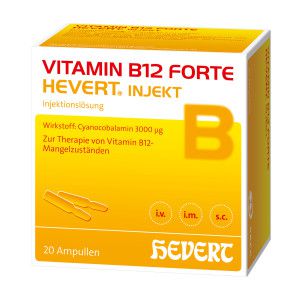 Vitamin B12 forte Hevert injekt Ampullen