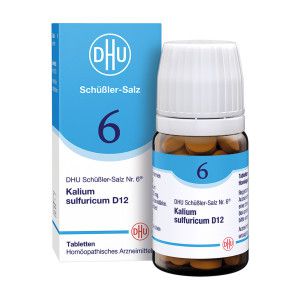 DHU Schüßler-Salz Nr. 6  Kalium sulfuricum D12 Tabletten