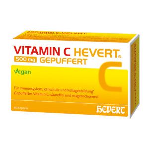 Vitamin C Hevert 500 mg gepufferte Kapseln