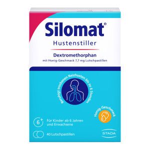 Silomat Hustenstiller 7,7 mg Lutschpastillen Honig