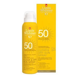 Widmer Clear & Dry Sun Spray LSF 50 unparfümiert