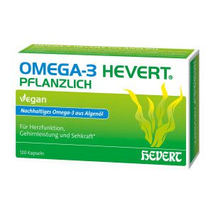 Omega-3 Hevert pflanzliche Weichkapseln