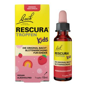 Bachblüten Original Rescura Kids Tropfen Erdbeer alkoholfrei