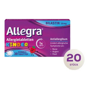 Allegra Allergietabletten Kinder 10 mg Schmelztabletten