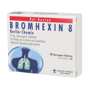 Bromhexin 8 Berlin Chemie Überzogene Tabletten