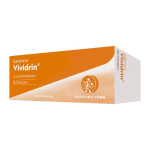 Cetirizin Vividrin 10 mg Allergietabletten