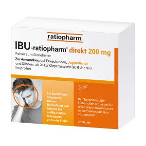 IBU-ratiopharm direkt 200 mg Pulver zum Einnehmen