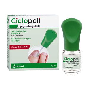 Ciclopoli gegen Nagelpilz mit Applikationshilfe