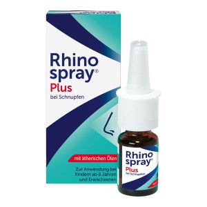 Rhinospray plus bei Schnupfen mit Feindosierer