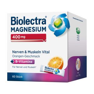 Biolectra Magnesium 400 mg Sticks Nerven & Muskeln Vital