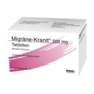 Migräne-Kranit 500 mg Tabletten