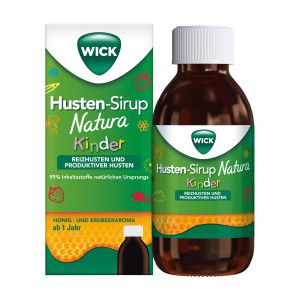 Wick Husten-Sirup Natura für Kinder