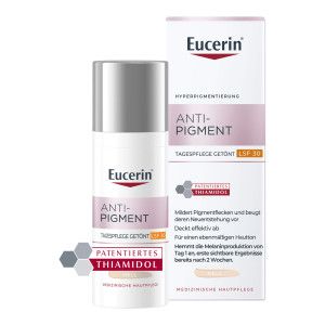 Eucerin Anti-Pigment Tagescreme getönt mit LSF 30, hell