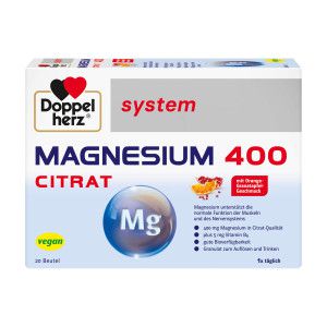 Doppelherz system Magnesium 400 Citrat