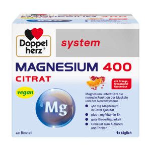 Doppelherz system Magnesium 400 Citrat