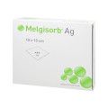 Melgisorb Ag Verband 10x10 cm