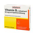 Vitamin B1 ratiopharm 50mg/ml Injektionslösung