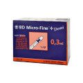 BD Micro-Fine+ U 100 Insulinspritze 0,3x8 mm