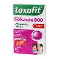 Taxofit Folsäure 800 + Vitamin B1, B6 und B12 Tabletten