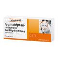 Sumatriptan-ratiopharm bei Migräne 50 mg Filmtabletten