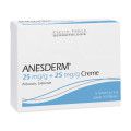 Anesderm 25 mg/g + 25 mg/g Creme + 10 Pflaster
