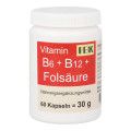 Vitamin B6+B12+Folsäure Kapseln